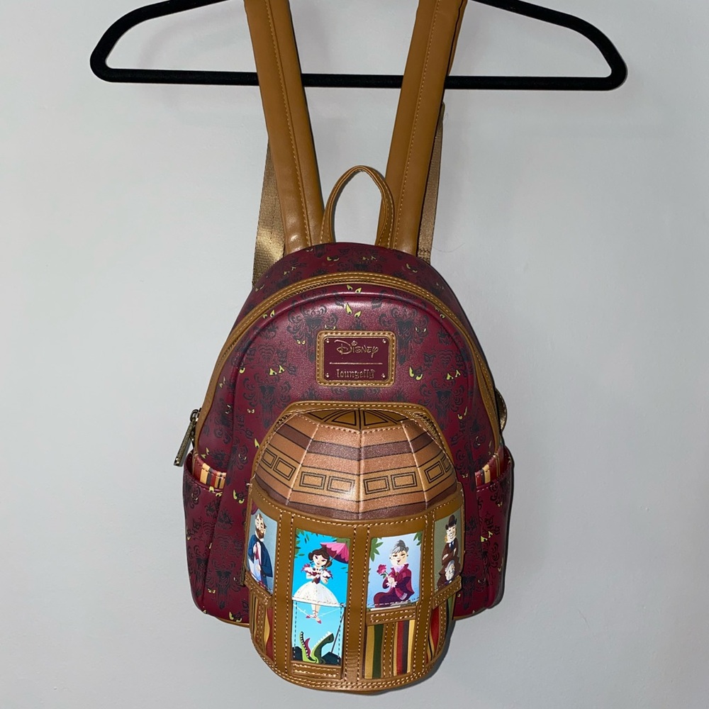 Loungefly Disney The Haunted Mansion Stretching Room Mini Backpack - Picture 2 of 3